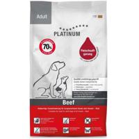 PLATINUM Adult Beef - halfvochtig hondenvoer - 15kg - thumbnail