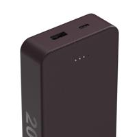 Hama Power Pack Colour 20 20000mAh 2 Uitgangen: USB-C USB-A Pruim - thumbnail