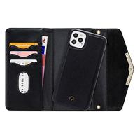 Mobilize 2-in-1 Gelly Velvet Clutch Apple iPhone 12/12 Pro Deep Black - thumbnail