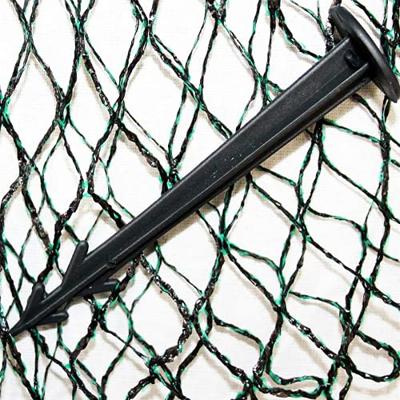Superfish Vijverafdeknet 3x2m Zwart - Weerbestendig met 10 Grondpennen voor Bescherming