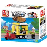 Sluban M38-B0565 Town Dining Car - thumbnail