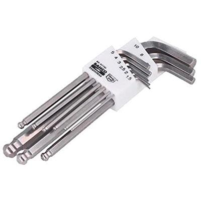 Bahco Haakse schroevendraaierset 2.5 mm, 2 mm, 3 mm, 4 mm, 5 mm, 6 mm, 8 mm, 10 mm 9-delig