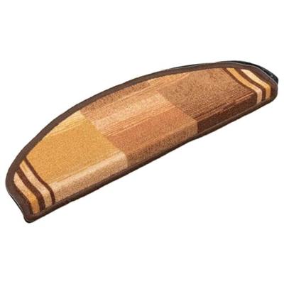 VidaXL Trapmatten zelfklevend 10 st 65x21x4 cm bruin VidaXL Trapmatten zelfklevend 10 st 65x21x4 cm bruin