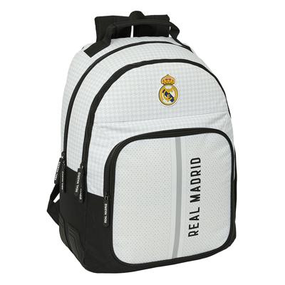 Schoolrugzak Real Madrid C.F. 24/25 Wit Grijs 32 x 42 x 15 cm - thumbnail