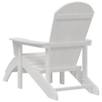 Tuinstoel 2 pcs Wit 83 x 74 x 92 cm Polyetheen - thumbnail