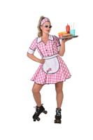 Serveerster Jurk Dames premium - thumbnail