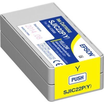 Originele inkt cartridge Epson SJIC22P(Y) Geel