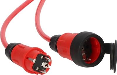 Brennenstuhl Professional Verlengkabel | VQ 1110 | IP44 | 5m | rood | H07BQ-F 3G1,5 - 9161050210 Brennenstuhl Professional Verlengkabel | VQ 1110 | IP44 | 5m | rood | H07BQ-F 3G1,5 - 9161050210