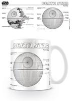 Star Wars Mug Death Star Sketch - thumbnail