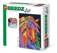 SES Creative Beedz Art Strijkkralen Paard Fantasie 45.5x30 cm 7000 Stuks - thumbnail