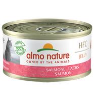 Almo Nature HFC kat Jelly Zalm 70gr - thumbnail