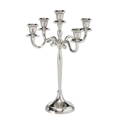 Boltze Home kandelaar zilver 27x38cm