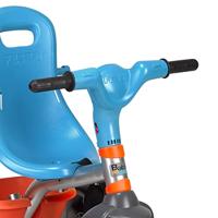 Driewieler Feber Baby Plus Music Blauw Oranje - thumbnail