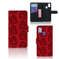 Samsung Galaxy M21 | M30s Hoesje Red Roses - thumbnail