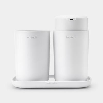 Brabantia renew badkameraccessoires set van 3 white