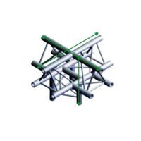 Showtec PT30 Driehoek truss 025 5-weg kruis met down 90g apex up - thumbnail