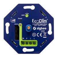 EcoDim Slimme Druk/Draai LED Dimmer 0-200W (ECO-DIM.07 Zigbee Basic) - thumbnail