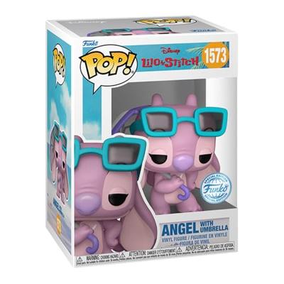Funko Pop! figuur Disney Lilo & Stitch Angel met paraplu - thumbnail