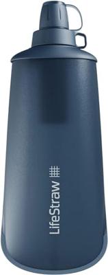 LifeStraw Opvouwbare drinkfles Blauw 1 l LSPSF1MBWW - thumbnail