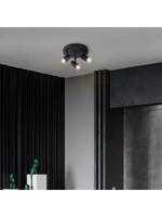 Light depot - LED opbouwspot Cilindro 3L - zwart - Outlet - thumbnail