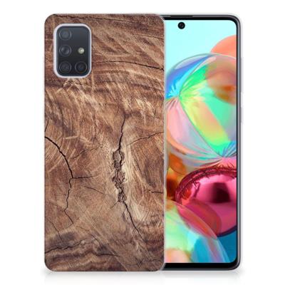 Samsung Galaxy A71 | Bumper Hoesje | Tree Trunk
