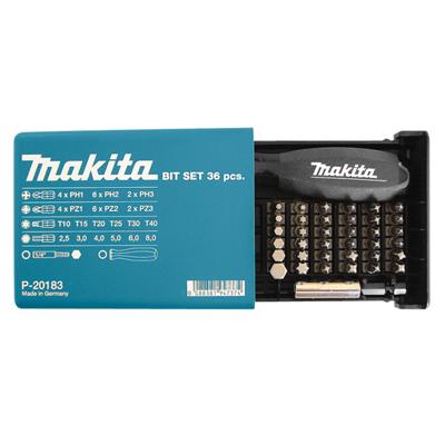 Makita Accessoires Schroefbitset 38-dlg - P-20183