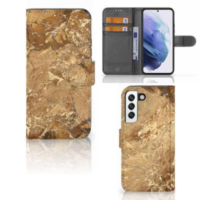 Samsung Galaxy S22 | Bookcase | Marmer Creme