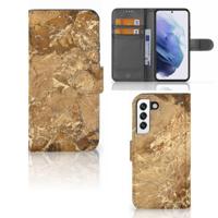 Samsung Galaxy S22 | Bookcase | Marmer Creme - thumbnail