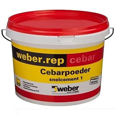 Cebarpoeder snelcement grijs 6kg