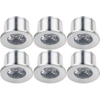 Velvalux LED Veranda Spot 6-pack - 1W. Ø31mm. Natuurlijk Wit 4000K - thumbnail
