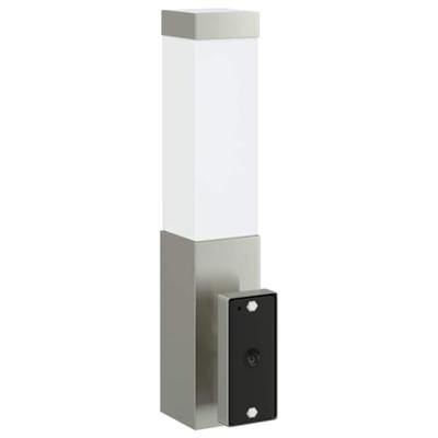 VidaXL Buiten wandlamp 2 pcs zilver 10.5 x 6 x 33 cm