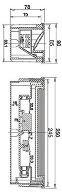 Deko Light Light Base III 763026 LED-wandlamp LED vast ingebouwd Energielabel: G (A - G) 4.3 W LED Zwart