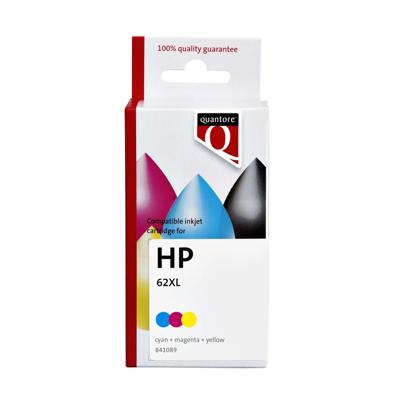 Inktcartridge quantore hp 62xl c2p07cn hc kleur