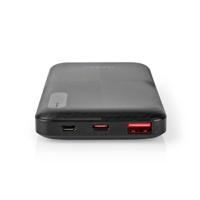 Powerbank | 10000 mAh | 2x 3.0 A | Outputs: 2 | Output: 1x USB-A / 1x USB-C | Inputs: 1x Micro USB / 1x USB-C | PD2.0 18W | Lithium-Polymeer - thumbnail