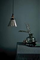 Glazen lampenkap &apos;Disa&apos; industrieël E27 fitting helder glas - thumbnail