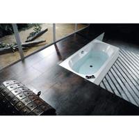 Ligbad Polysan Astra Inbouw 165x80x48 cm Asymmetrisch Links Wit - thumbnail