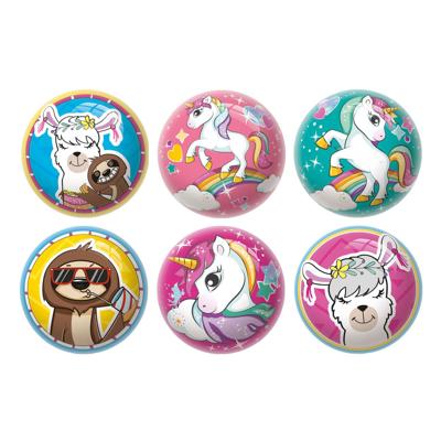 Mondo decoratieve bal klein alpaca/eenhoorn/luiaard, 6cm