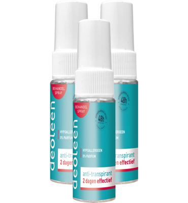 Deoleen Behandelspray anti-transpirant 25 Milliliter