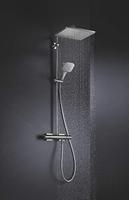 GROHE Rainshower SmartActive Regendoucheset Opbouw -hoofddouche 31cm - handdouche vierkant - thermostatisch - SmartActive - chroom 26652000 - thumbnail