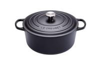 Le Creuset Braadpan Signature Mat Zwart ø 18 cm / 1,8 liter - thumbnail