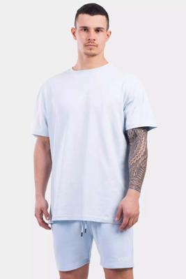 24 Uomo Basic T-Shirt Heren Lichtblauw - Maat XS - Kleur: Lichtblauw | Soccerfanshop