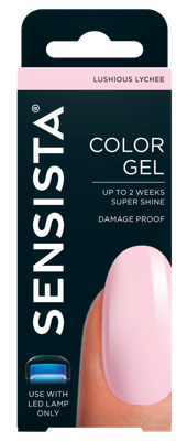 Sensista Color gel lushious lychee 7.5 Milliliter