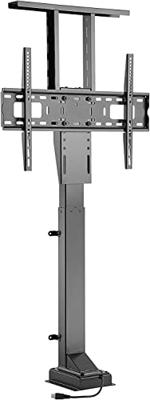 Equip 650606 flat panel vloer standaard 165,1 cm (65 ) Vaste flatscreen vloerstandaard Zwart