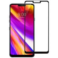 0 26 mm 9H 2.5D getemperd glas Film voor LG G7 ThinQ(Black) - thumbnail