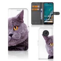 Nokia G50 | Telefoonhoesje | Met pasjeshouder | Kat - thumbnail