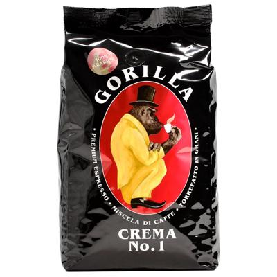 Gorilla Crema No.1 - koffiebonen - 1 kilo Gorilla Crema No.1 - koffiebonen - 1 kilo