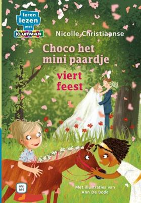 Nicolle Christiaanse Leren lezen met Kluitman Choco het minipaardje viert feest Nicolle Christiaanse Leren lezen met Kluitman Choco het minipaardje viert feest