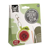 Creative Craft Group Haakpakket sleutelhanger watermeloen - incl. naald en draad - thumbnail