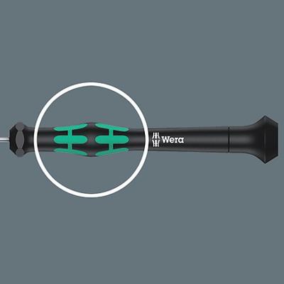 Wera Kraftform Kompakt Micro 11 Electronics 1 Elektronica en fijnmechanica Bitschroevendraaier 5/32 (4 mm) HIOS, 5/32 (4 mm) Halfmoon 44 mm