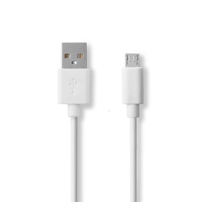 USB 2.0-Kabel | A Male - Micro-B Male | 1,0 m | Wit